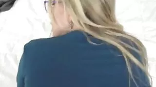 facial hardcore taking care of my stepmom's wet pussy orgasm