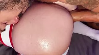 Starker Arm in meinem Arsch