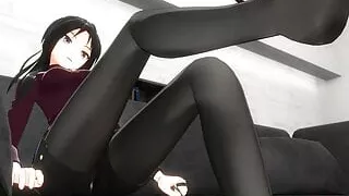 Escalation Footjob Scene