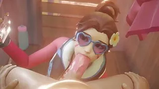 D.Va Cabine Blowjob