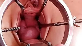 I attempt a new toy for pussy stretching