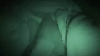 Incredible Legjob on her smooth Pantyhose Legs with Sneakers