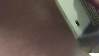 Giving my brother girlfriend back shots