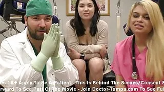 $Clov Mina Moon Gets Mandatory Gyno Exam By Doctor Tampa