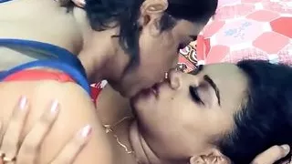 Indian Lesbian Bhabhi Pussy Licking and Fucking in Hindi