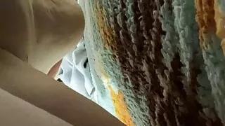 Sluts belly hangs as she gets fucked