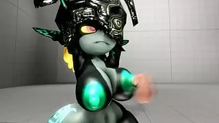 Midna nipple fuck