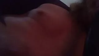 Mark Dunlap aka sissy slave enjoyingy BBC dildo in my throat