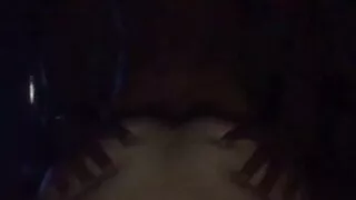 J hitting it from da back while standing in it Cat loves it