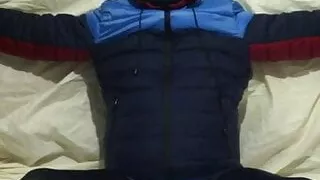 Daunenanzug und Atemspiel