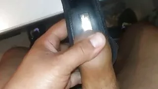 Přítel, Gay, Přítelkyně, Handjob, Latino, Masturbace