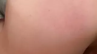 Big dildo goes into guy's little hole