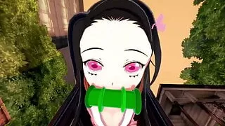 POV, Nezuko Kamado Wants Fat Load For Breeding - Demon Slayer