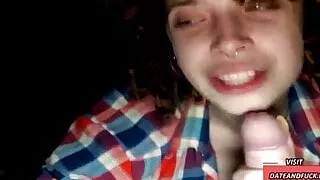 Amateur Blowjob From Young Girl With Green Eyes Pov