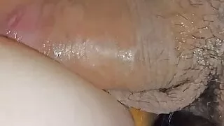 she enjoys feeling the cock in her ass