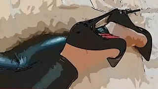 Stiefel, Femdom, Fusssex, Fersen, High Heels, Selbstgedrehte Pornos