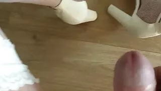 Amateur, Británico, Travestis, Vestido, Gay, Tacones