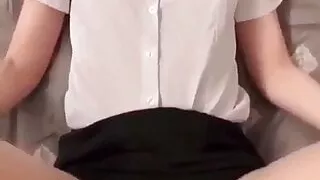 Chinese secretary fucked