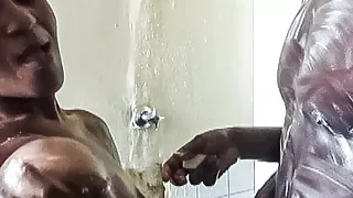 African BBC Bathroom Sex