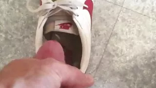 Cumshot in my sneakers