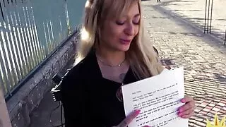 Smalltits babe pickedup for hotel pounding