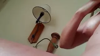 My wife showing her saggy tits