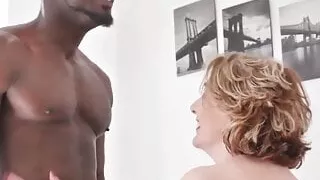 tinder lesbian mature busty mother tries big black cock peti