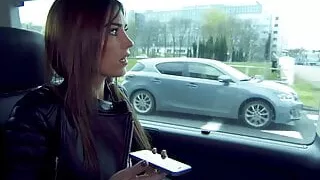 Women in Leather Jacket