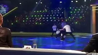 Women in Leather Jacket