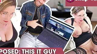 GOTCHA! Watch me fuck the lawyer bitch! SNAP-FUCK.com