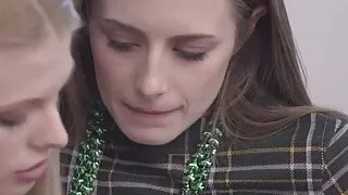 rough creampie lovely lesbians kyler quinn and sophie sparks