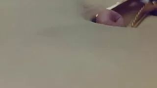 Outie Belly Button Tortured with a Clip