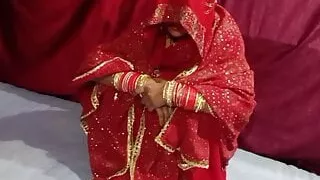 Indian newly married wife’s first night sex IN bedroom