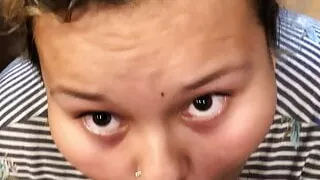 Sassy Whore Sucking On Cock (Tease)