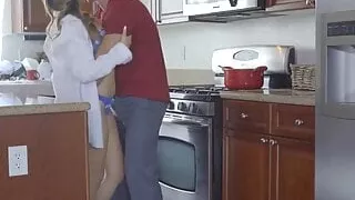 stepsister pornstar, big booty babe takes it up the ass