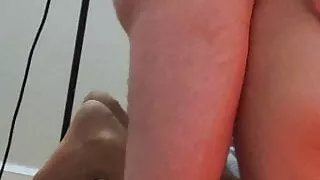 blonde taking it from behind in rht stockings