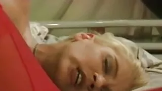 Blonde Wife Inserting Her Dildo Deep Playing Alone