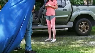 Sexy Stranded MILF Saved By Super Shadow