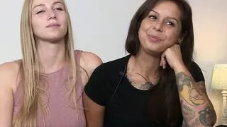 Claire & Sirena sind eine feurige Explosion von Sex & Lust