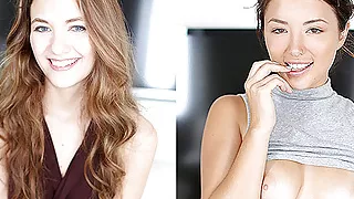 SAMANTHA HAYES & DAISY HAZE GIVE ORAL PLEASURES