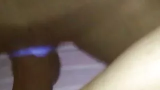 BBC cums on skinny white girl