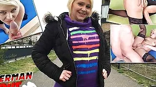 German Scout - Tiny Girl Jenny Fucked At Real Model Casting