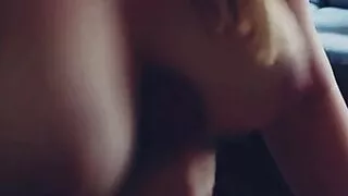 Busty Girlfriend Milks Boyfriends Friend Betwwen Her Tits