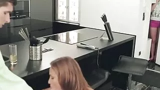 Blasen, Paar, Creampie, Deutscher Sex, Handarbeit, Reife Frauen