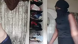 Strong African Muslim Lady