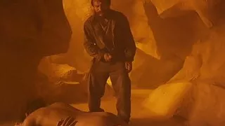 Dad jerking off to step son & stepdaughter fucking