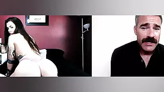 Counselor uses vulnerable Latina Keisha Grey to do a show