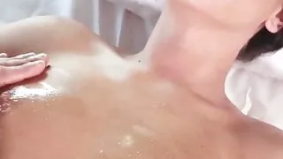 asmr couple ultimate slippery massage fucking with sexy girl