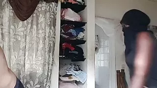 Strong African Muslim Lady