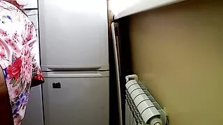 Fat ass milf has anal sex in the morning.